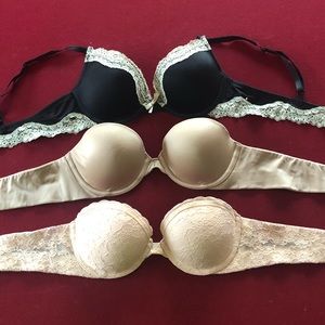 3 Bra Bundle DEAL! 34A